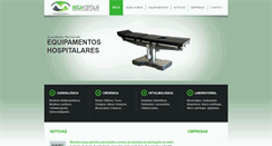 Desktop Screenshot of megahospitalar.com